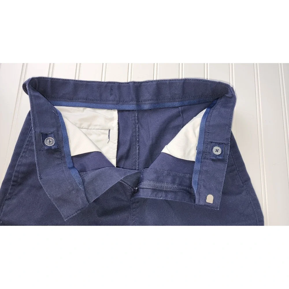 French Toast Chino Shorts Boys‎ 16 Navy Blue Adjustable Waist Flat Front